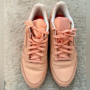 Reebok x FACE Stockholm Women's Peach/Coral Classics Sneakers